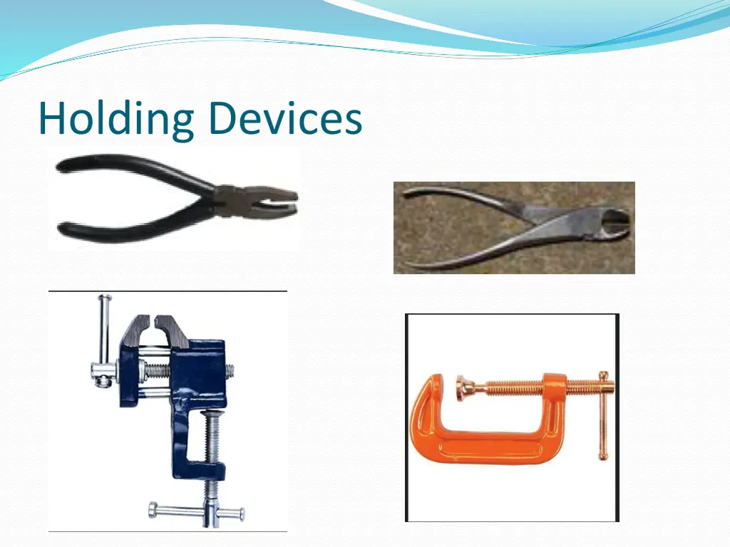 holding devices 1