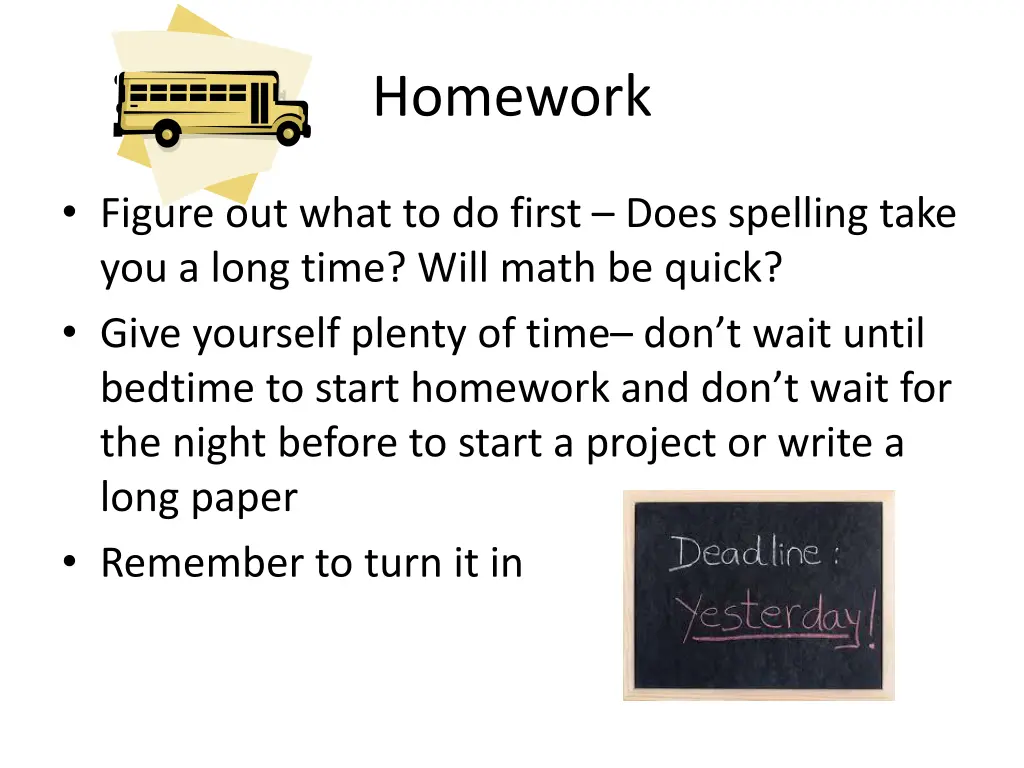 homework