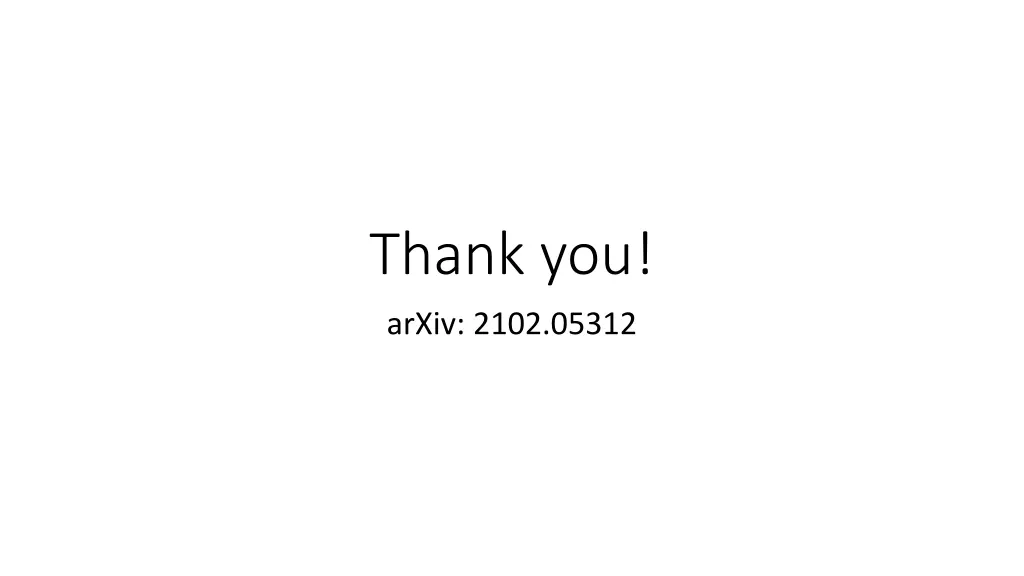 thank you