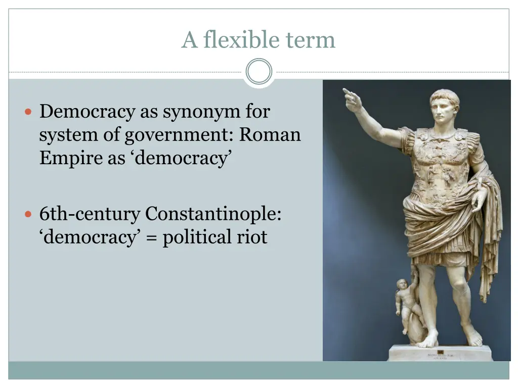 a flexible term