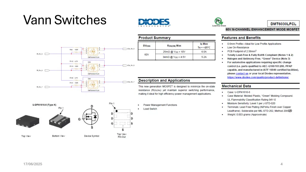 vann switches