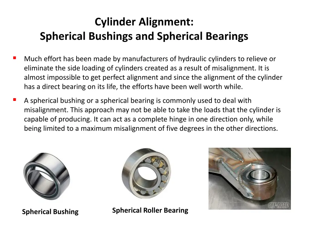 cylinder alignment