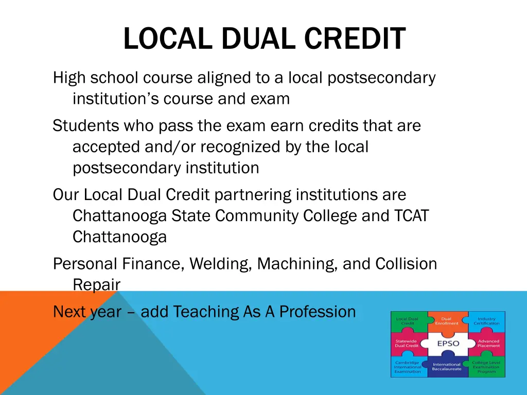 local dual credit