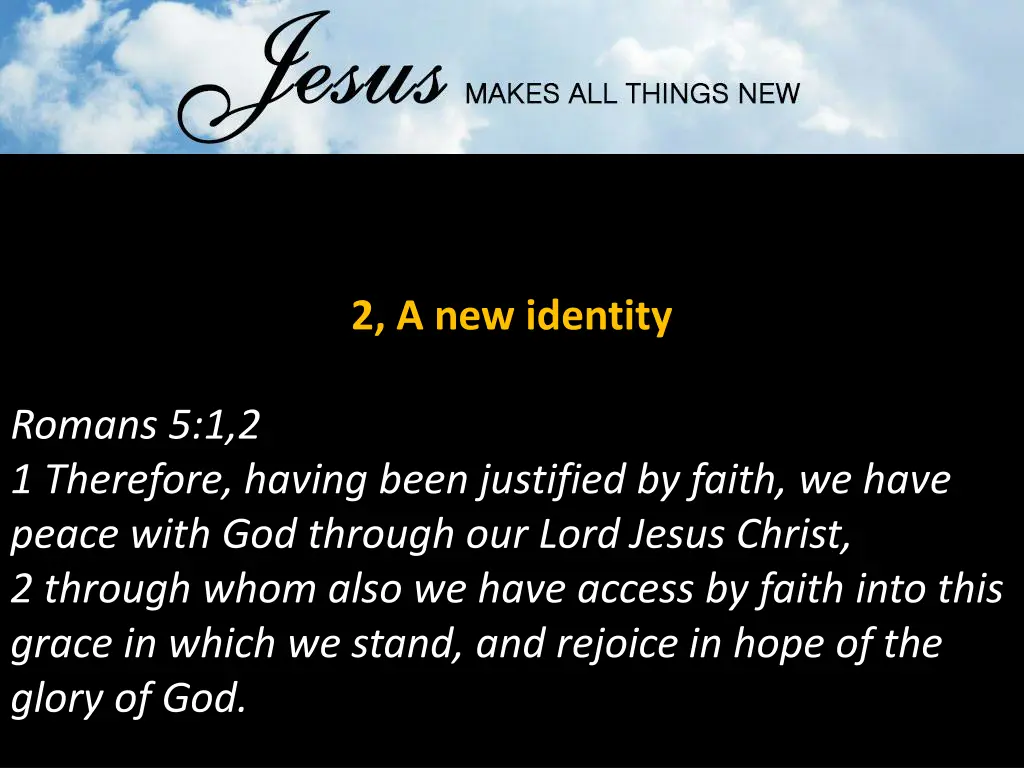 2 a new identity 2