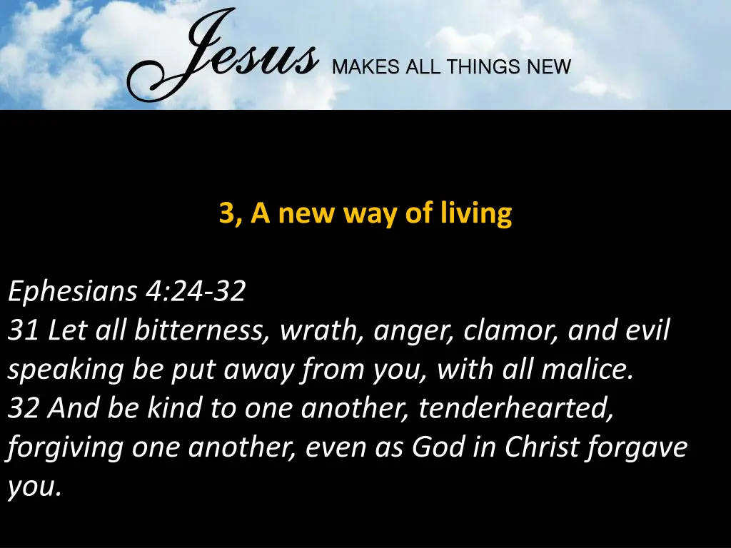 3 a new way of living 4