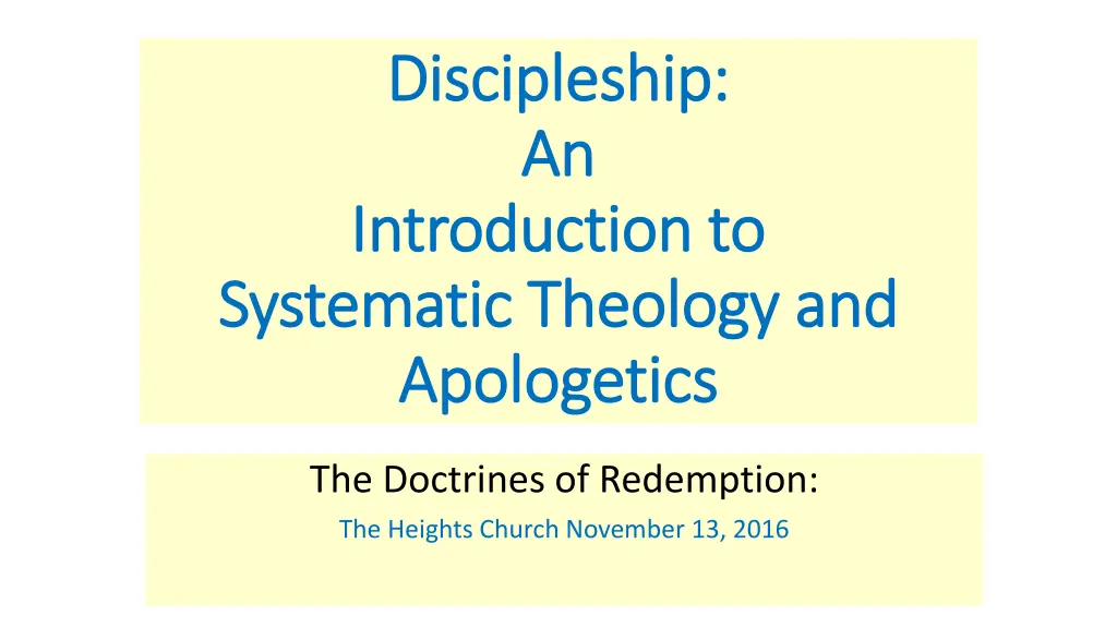 discipleship discipleship an an introduction