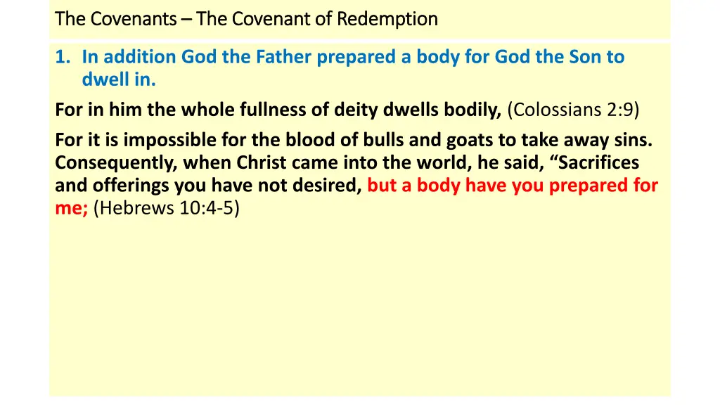 the covenants the covenants the covenant 1