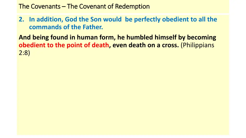 the covenants the covenants the covenant 6