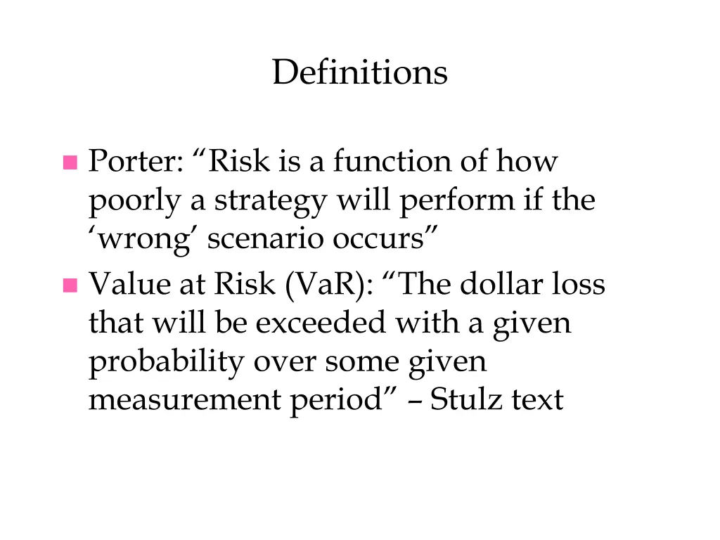 definitions