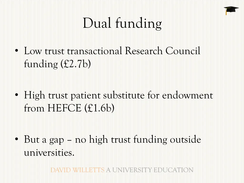 dual funding