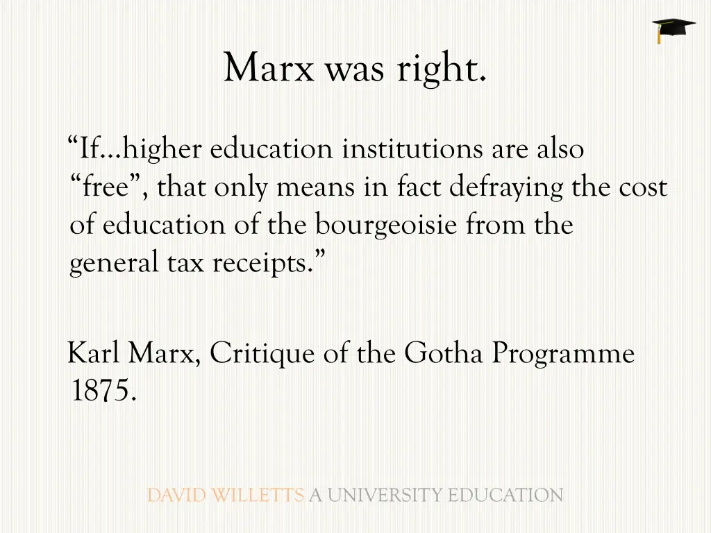 marx was right
