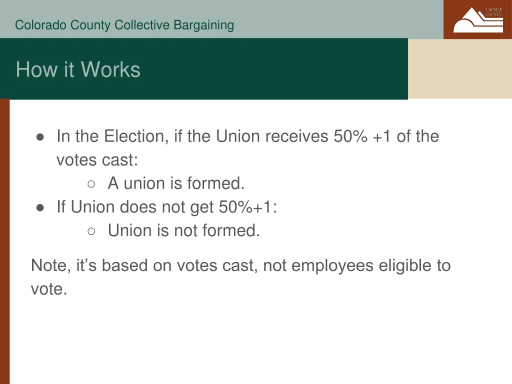 colorado county collective bargaining 5