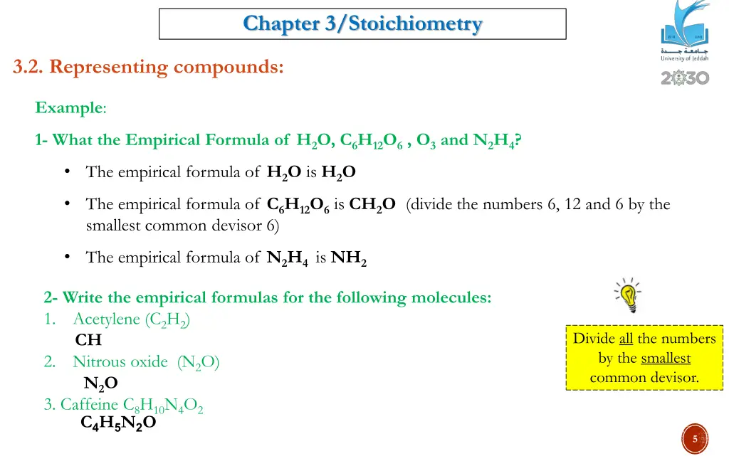chapter 3 stoichiometry 2