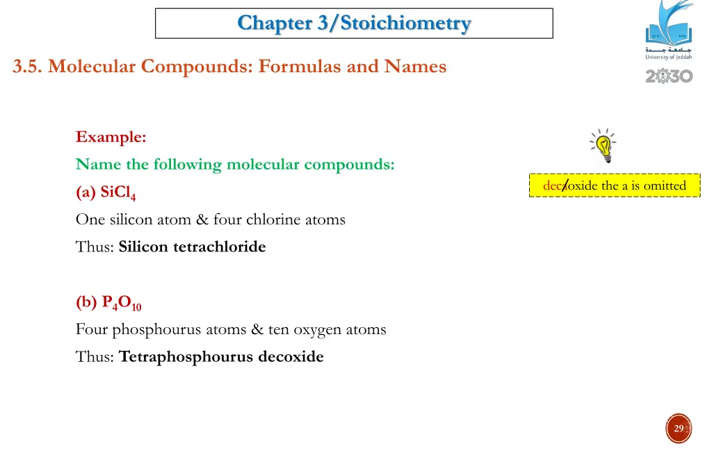 chapter 3 stoichiometry 26