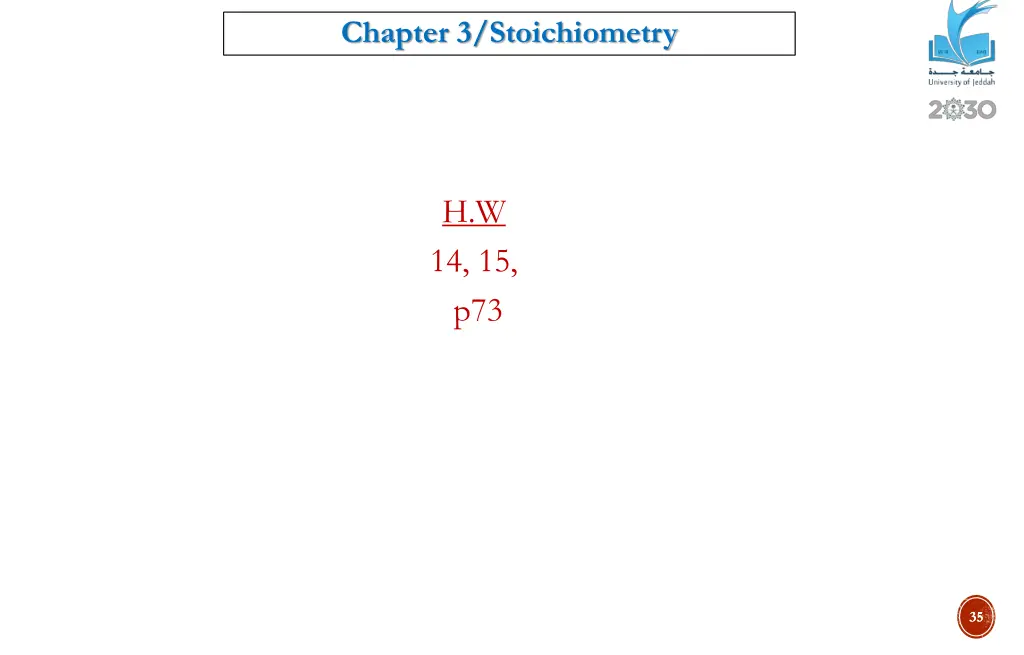 chapter 3 stoichiometry 32