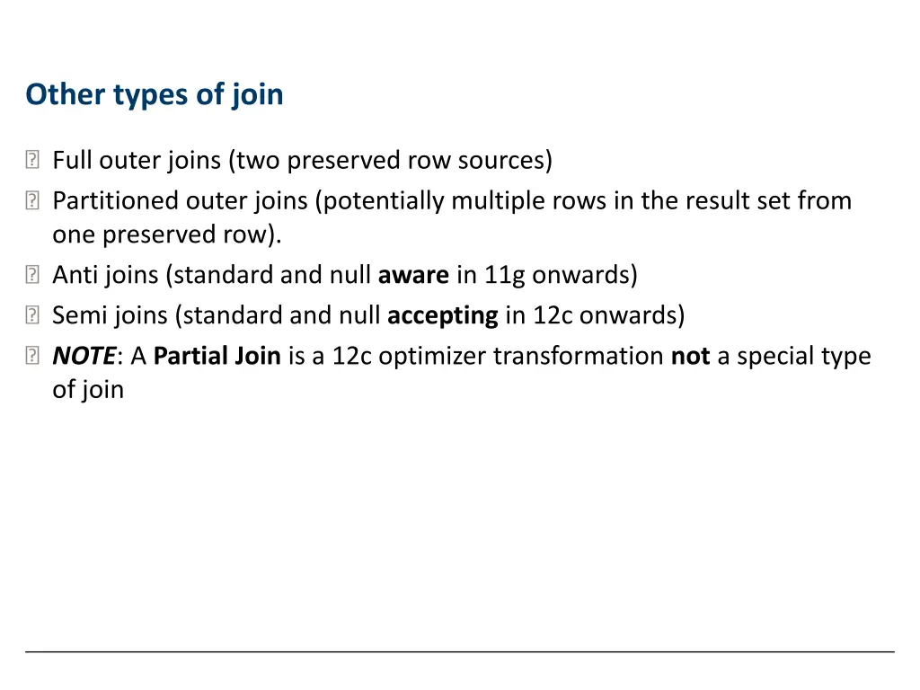 other types of join