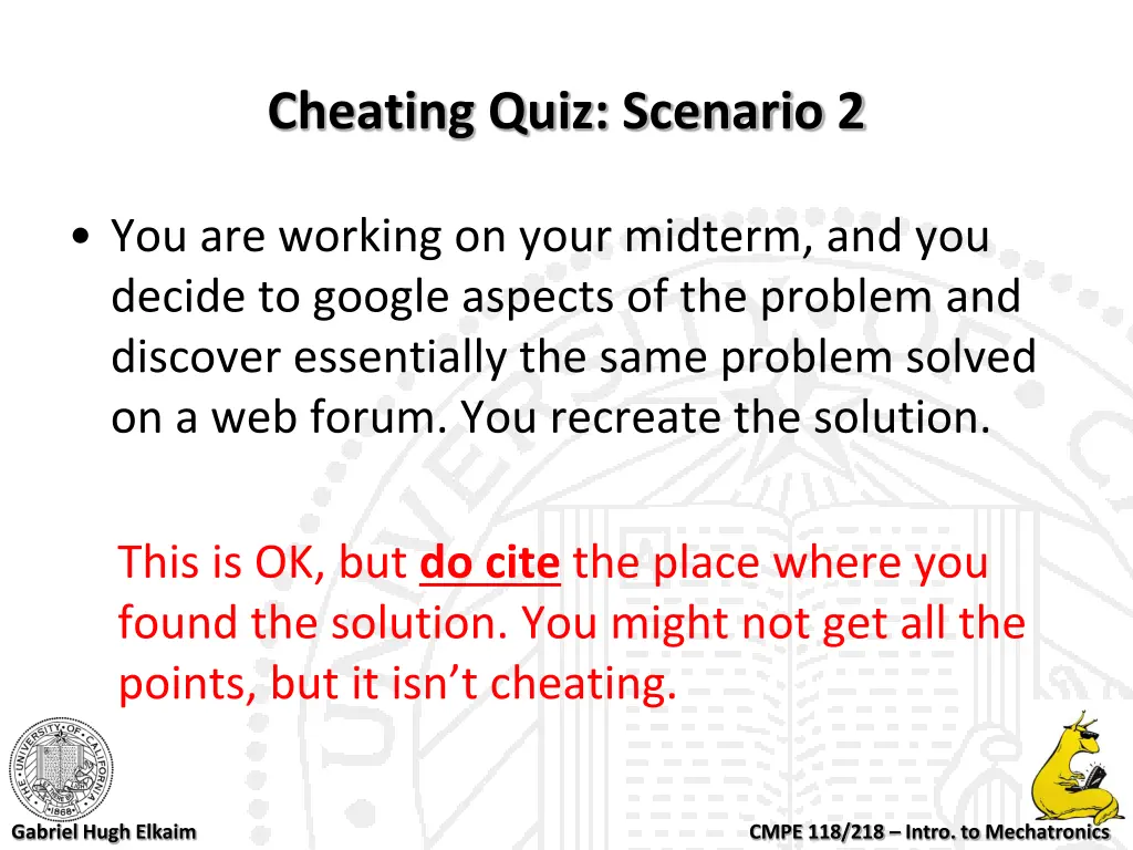 cheating quiz scenario 2 1