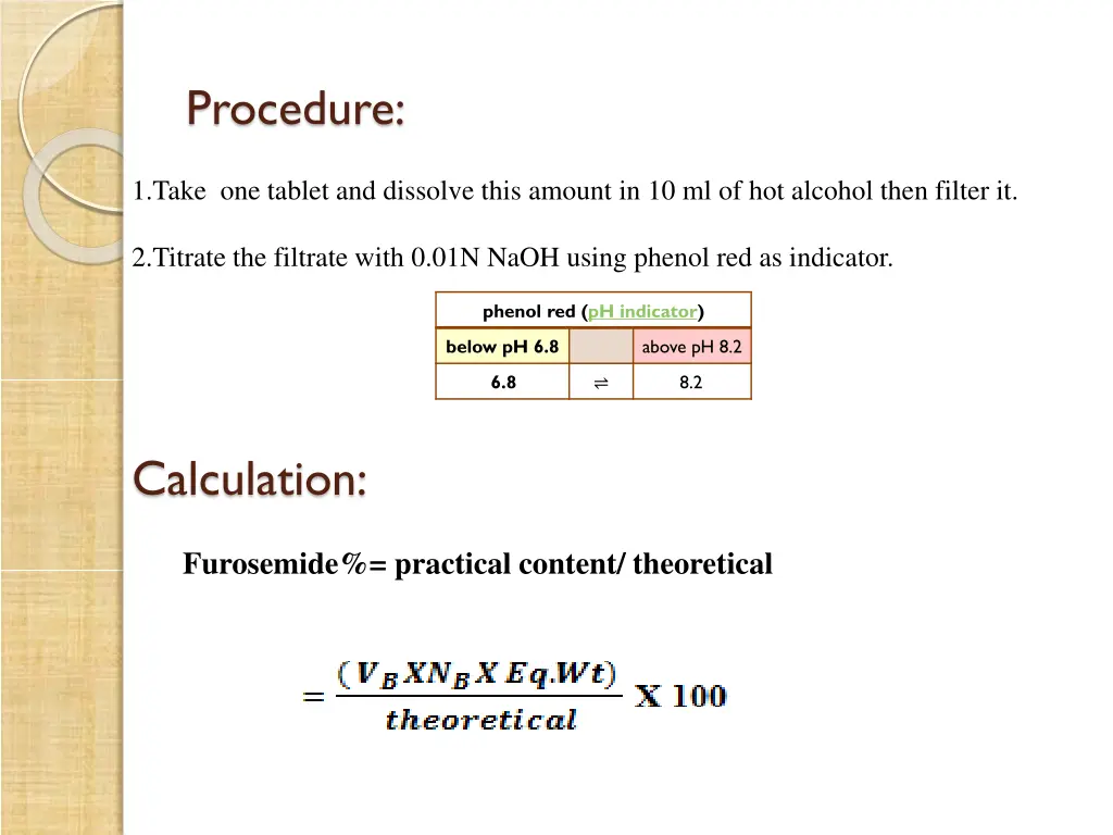 procedure