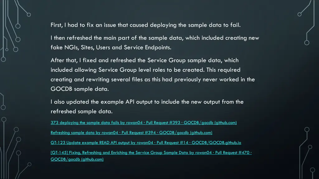 first i had to fix an issue that caused deploying