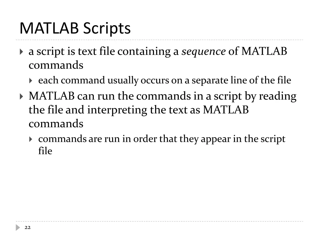 matlab scripts