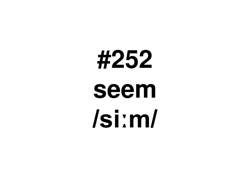 252 seem si m