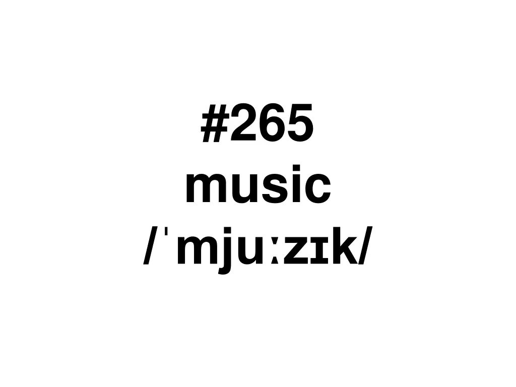 265 music mju z k