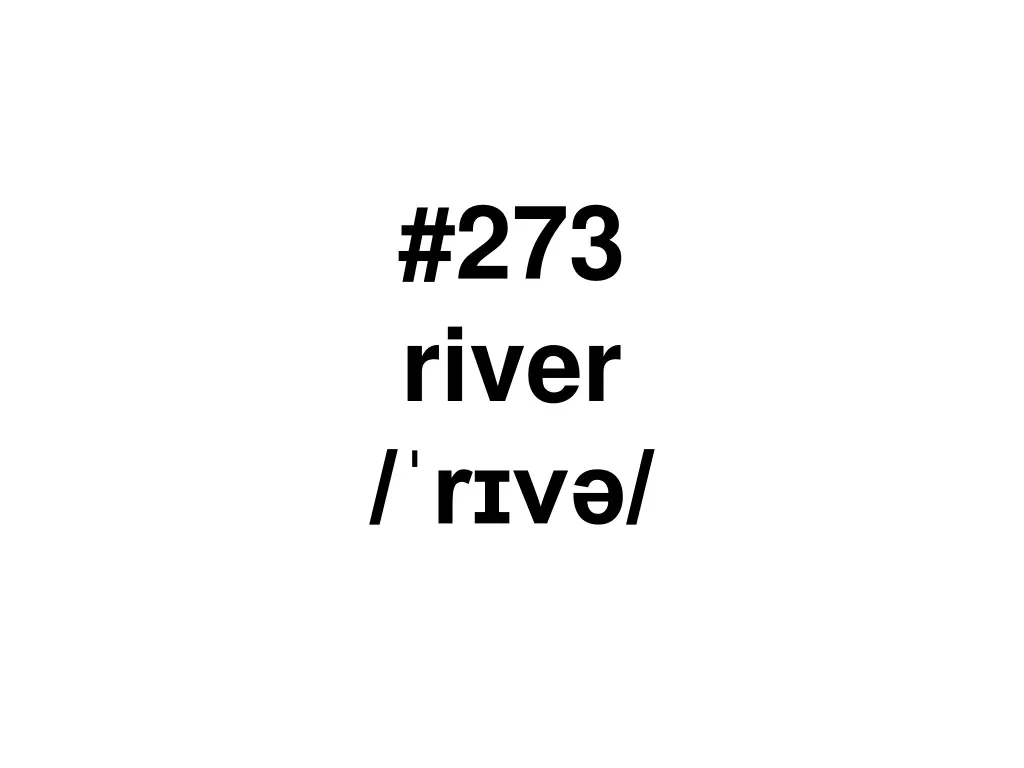 273 river r v