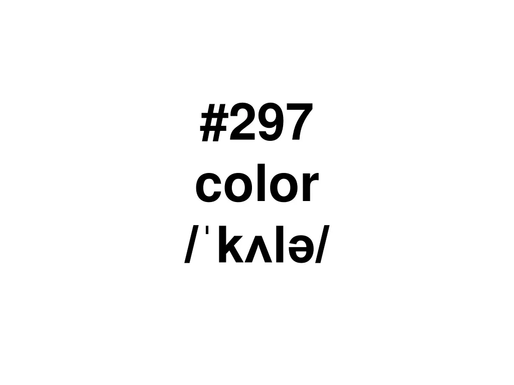 297 color k l