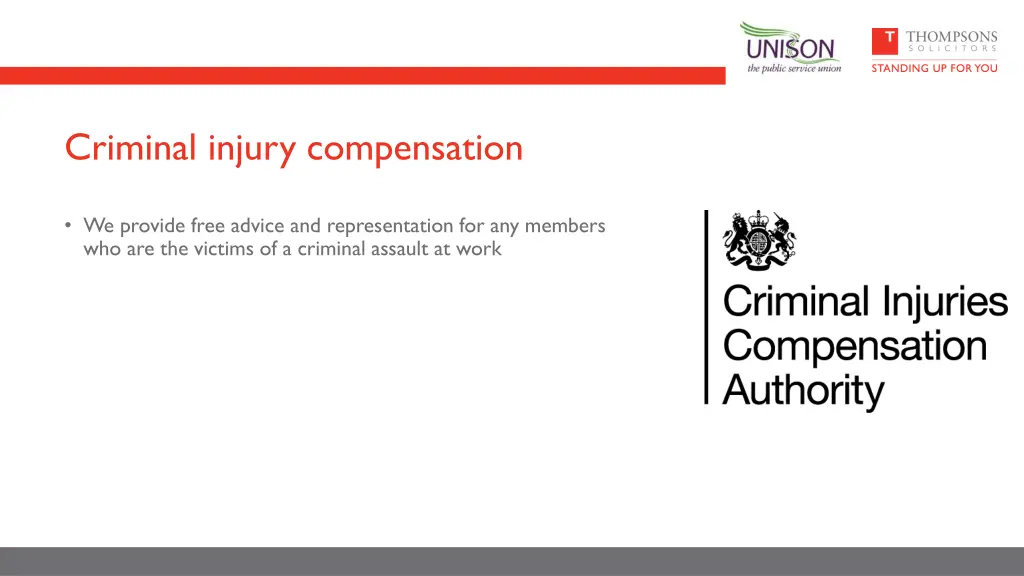 criminal injury compensation