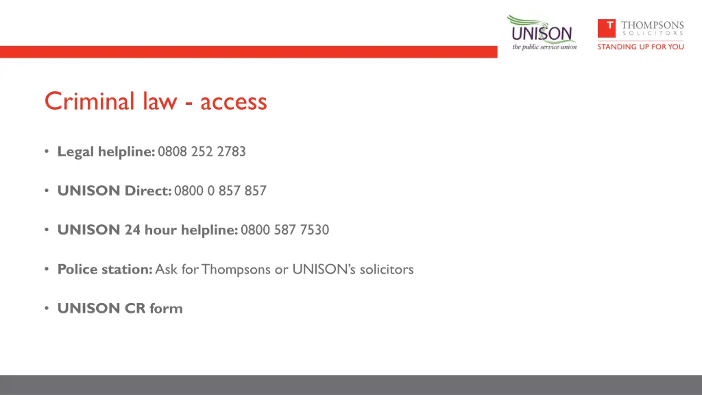 criminal law access