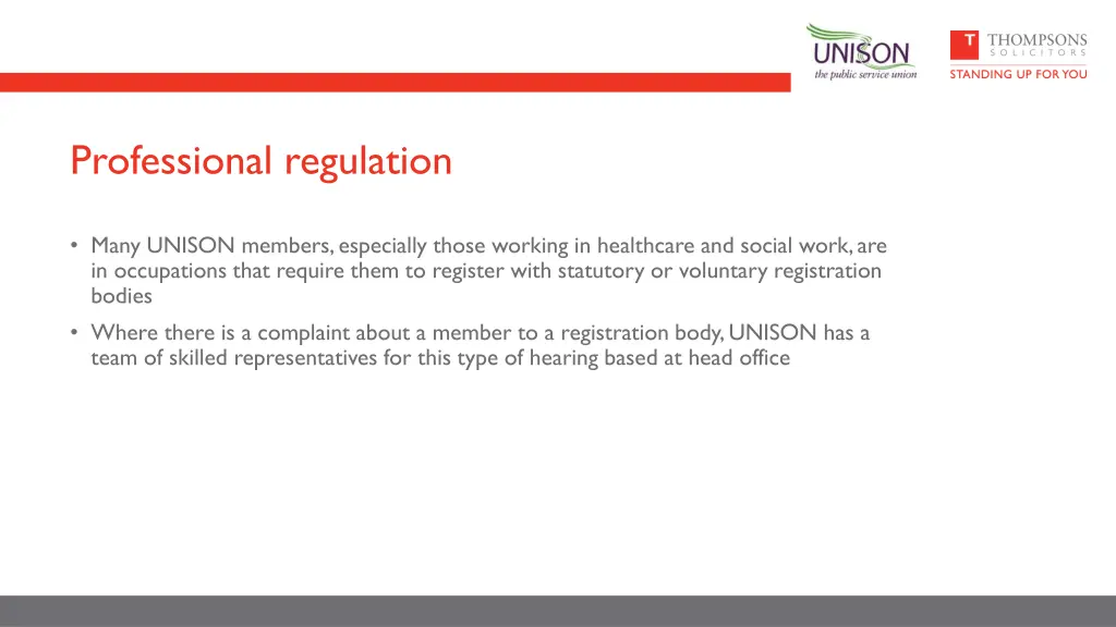 professional regulation