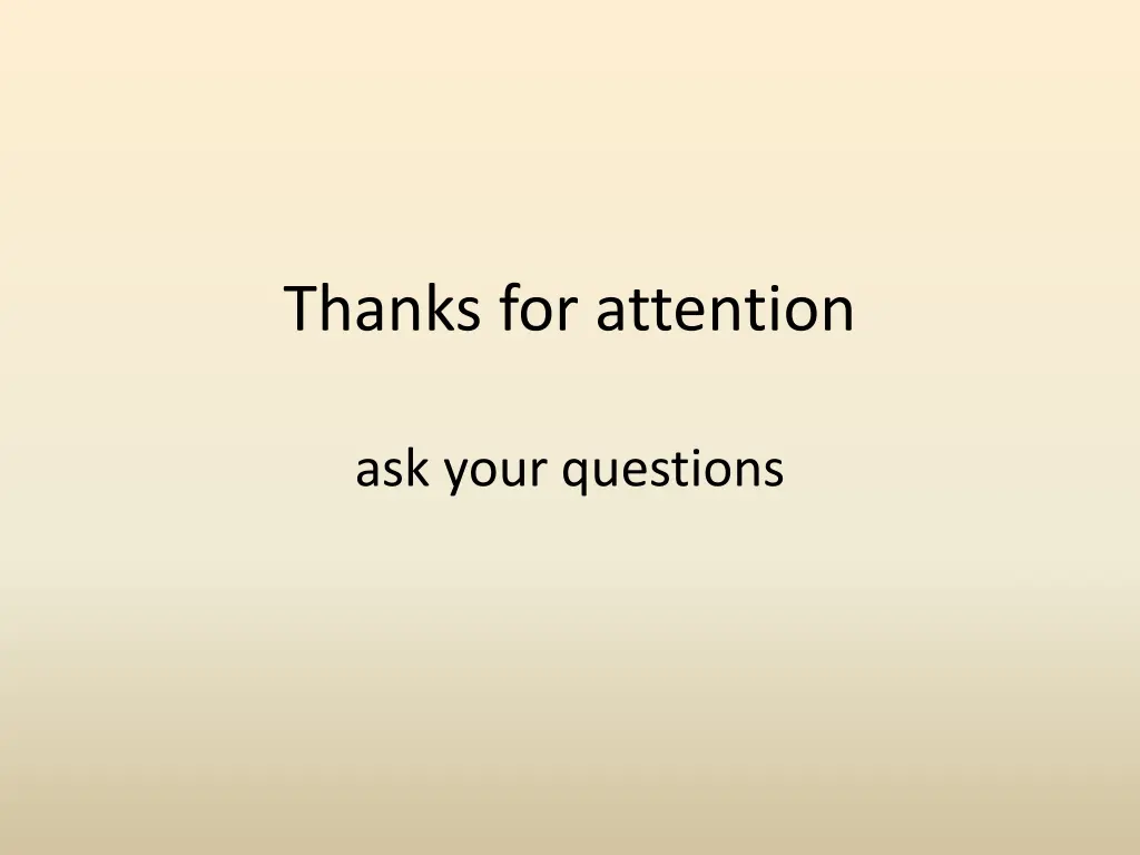 thanks for attention