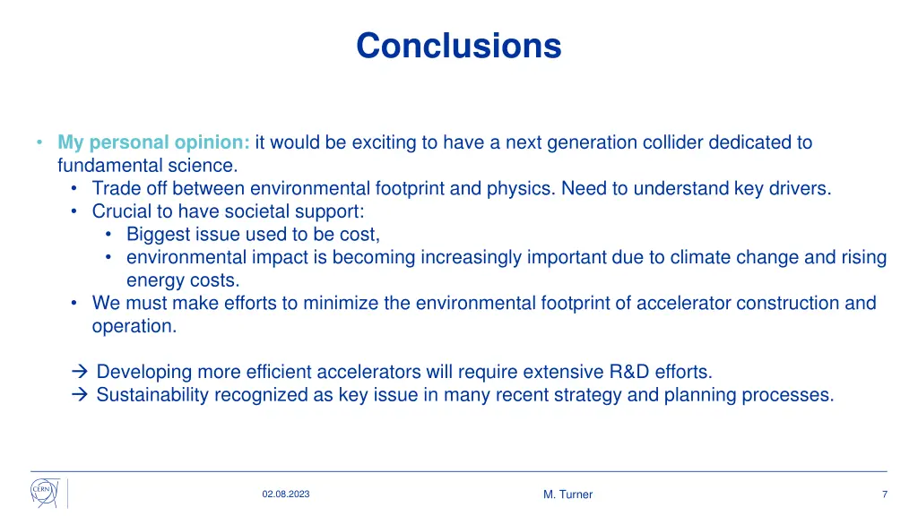 conclusions