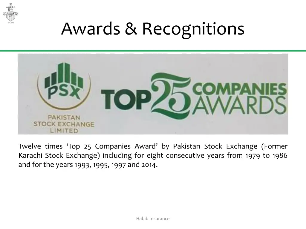 awards recognitions