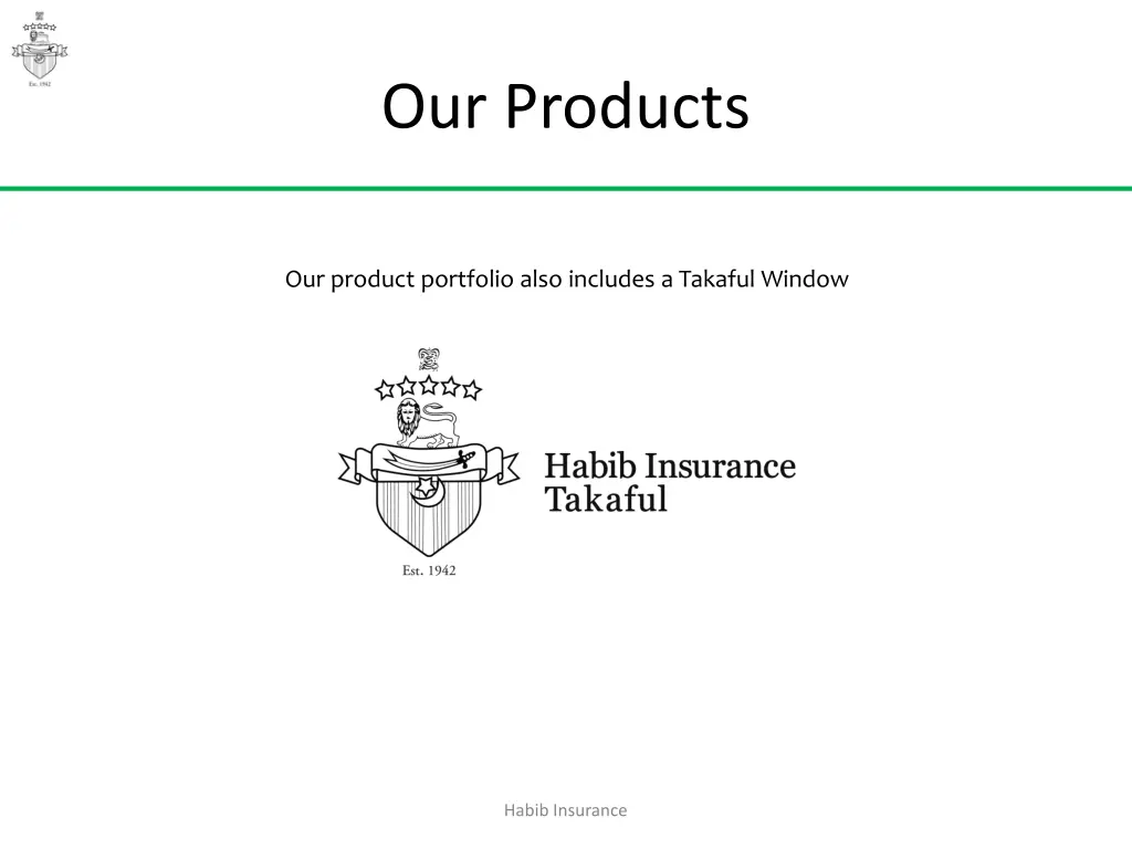 our products