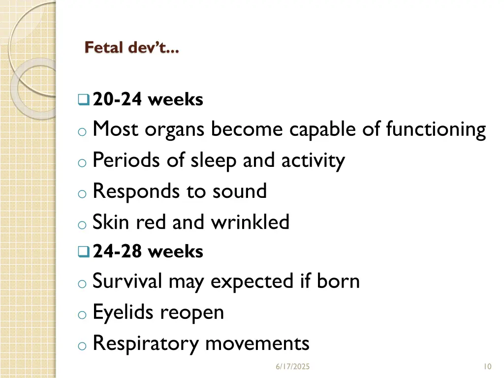 fetal dev t 2