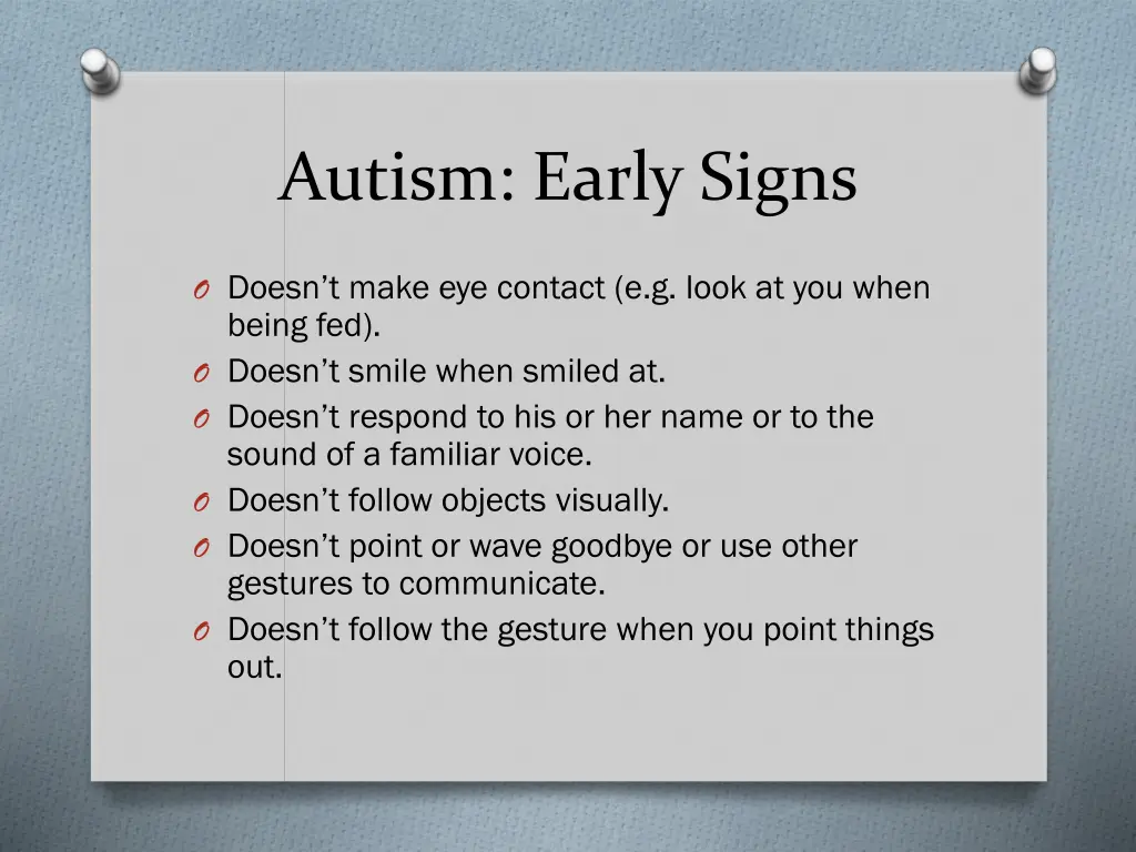 autism early signs 2