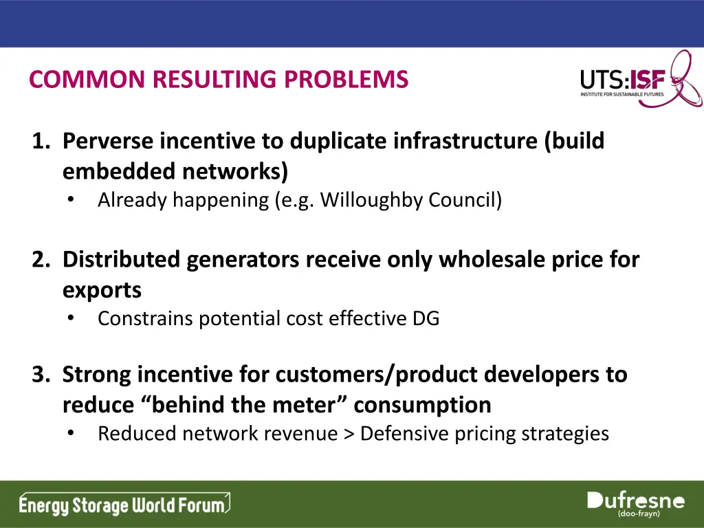 common resulting problems