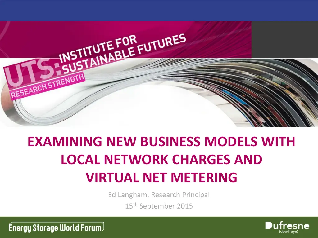 examining new business models with local network