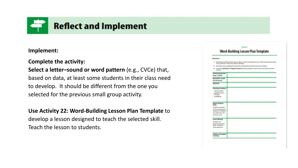 implement