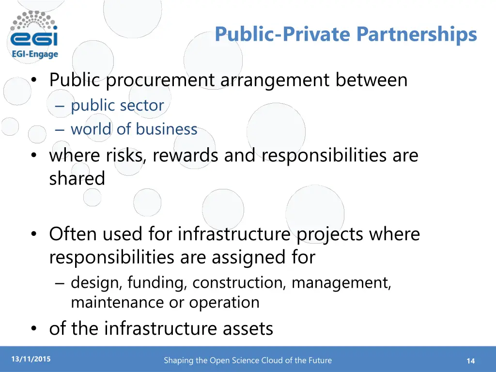 public private partnerships