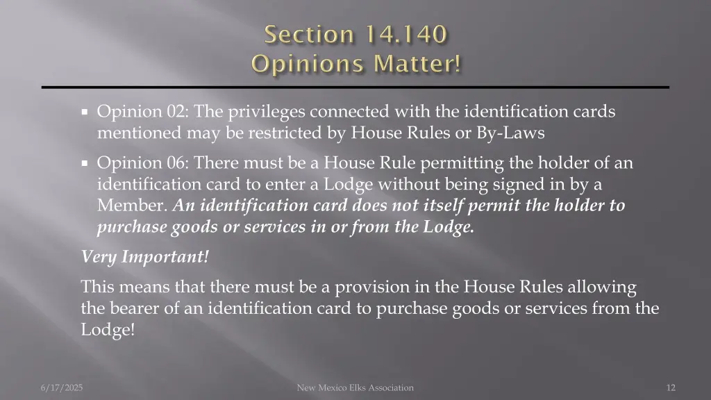 opinion 02 the privileges connected with