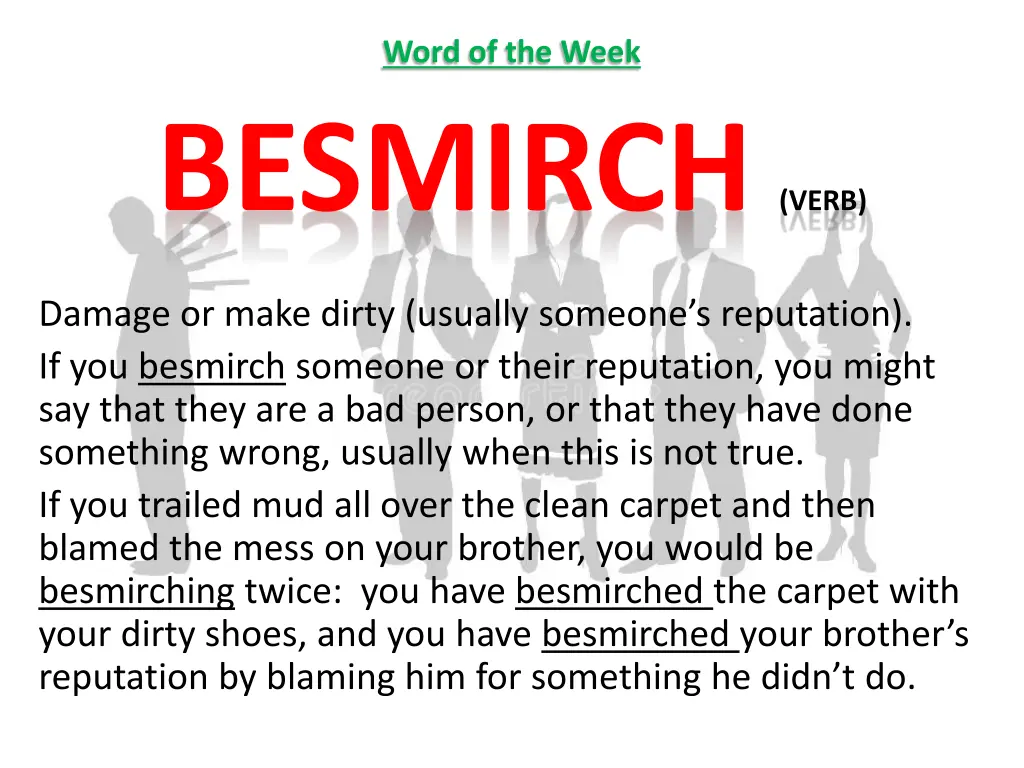 word of the week