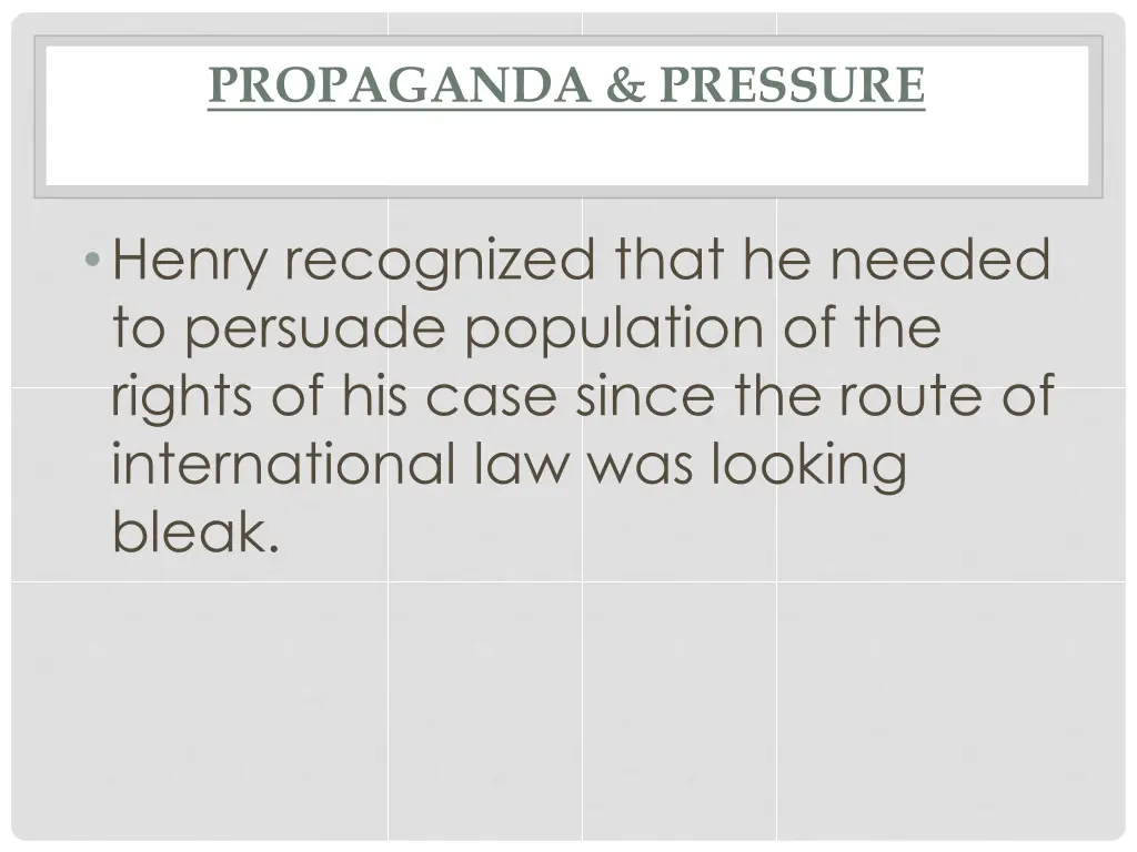 propaganda pressure