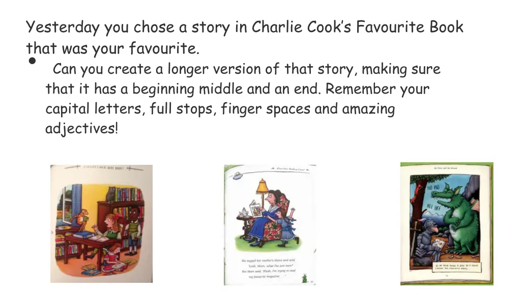 yesterday you chose a story in charlie cook