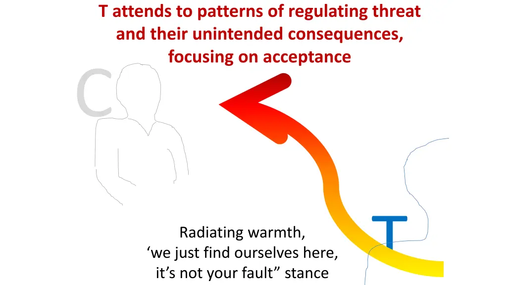 t attends to patterns of regulating threat