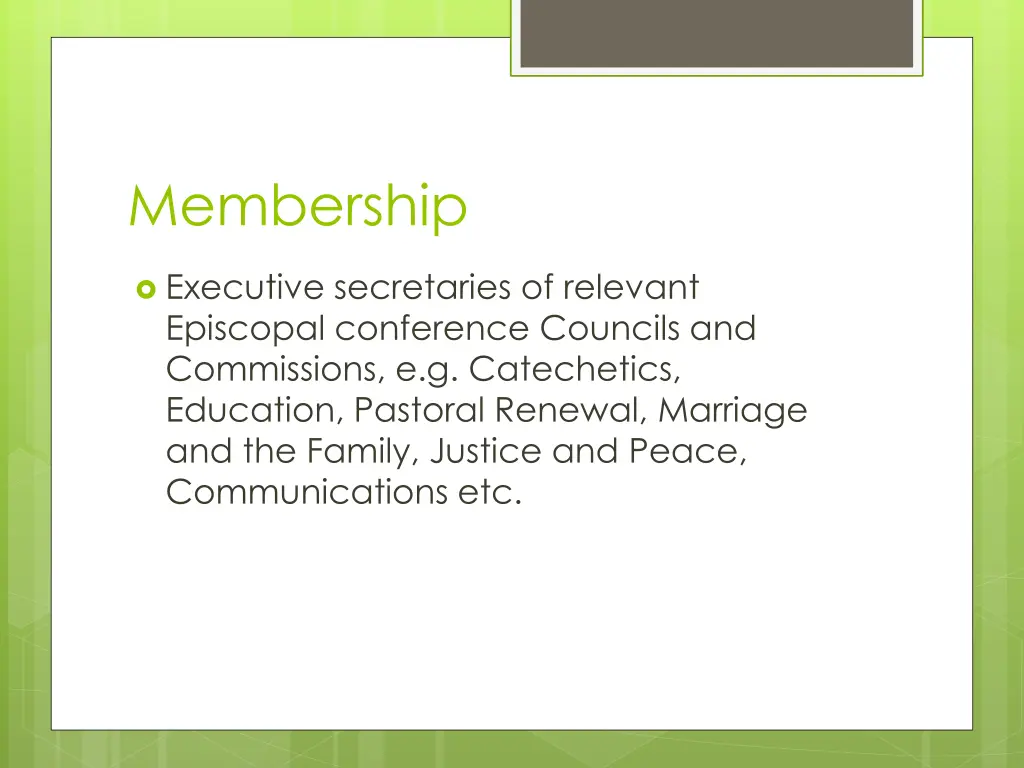 membership