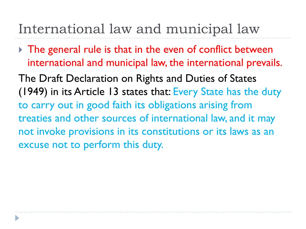 international law and municipal law 3