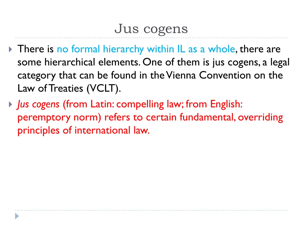 jus cogens