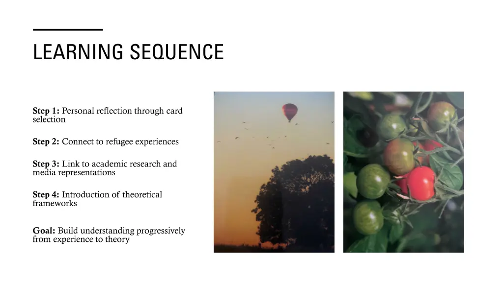 learning sequence
